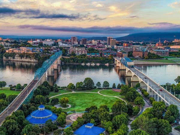 View of downtown Chattanooga